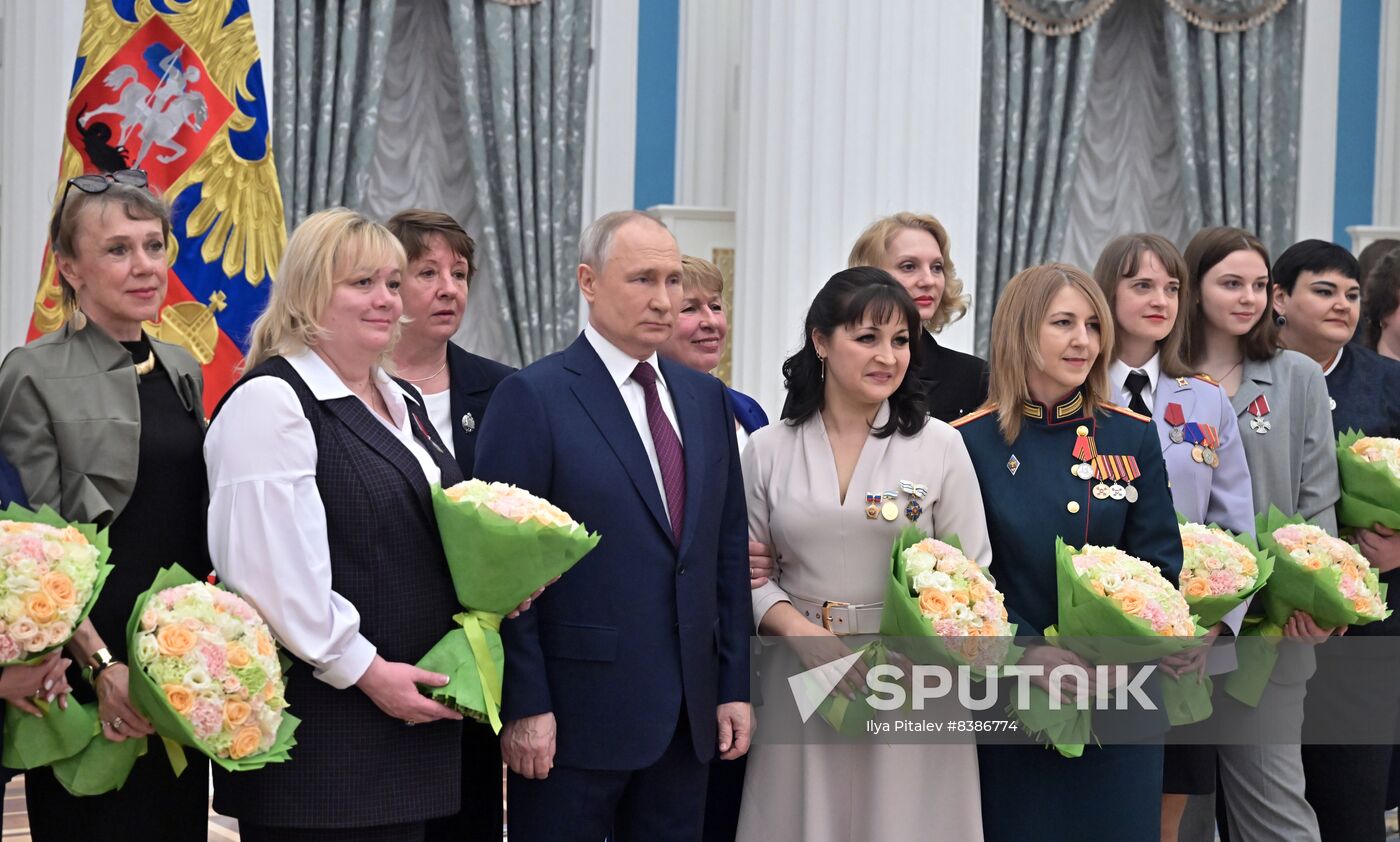 Russia Putin State Awards Presentation