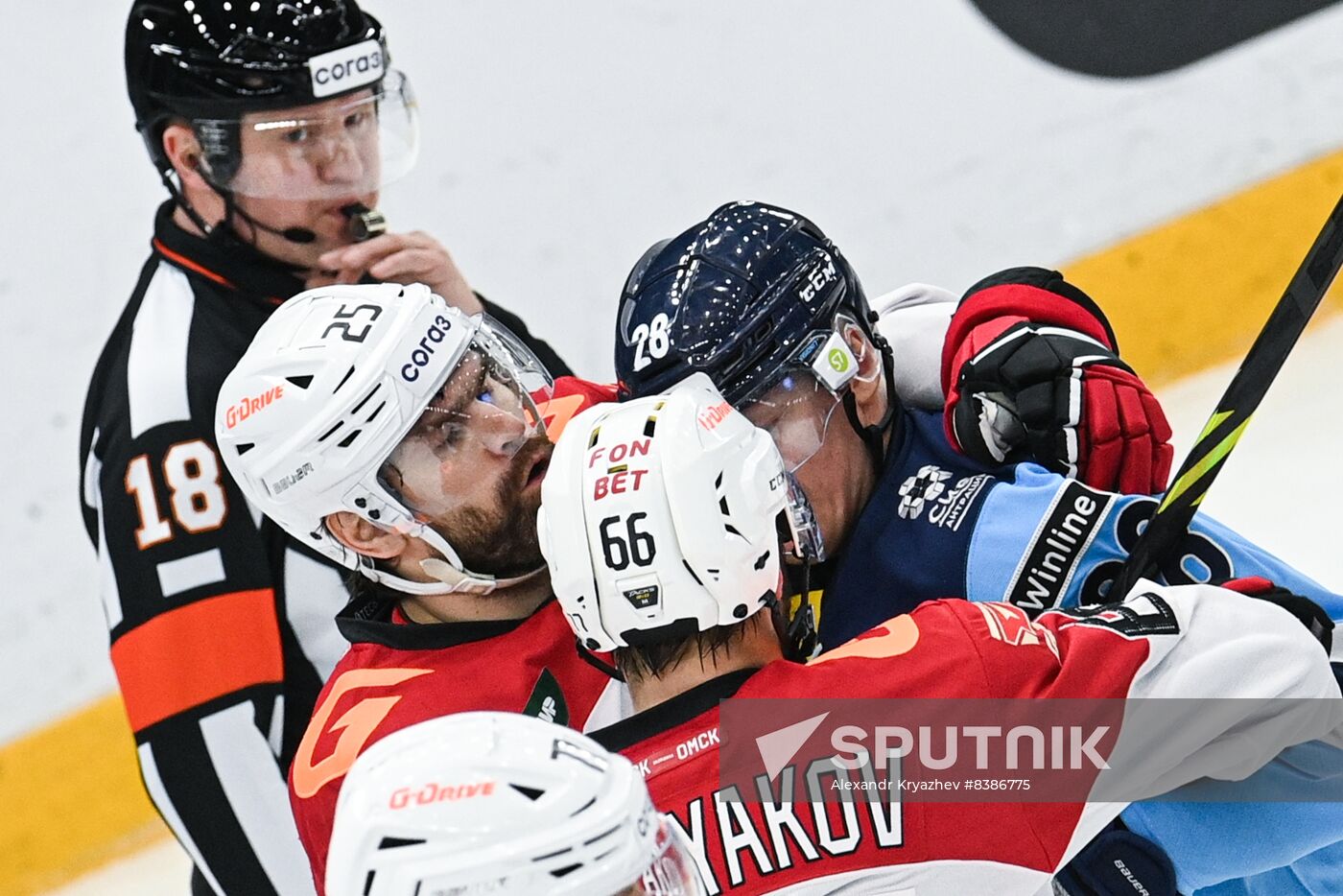 Russia Ice Hockey Kontinental League Sibir - Avangard