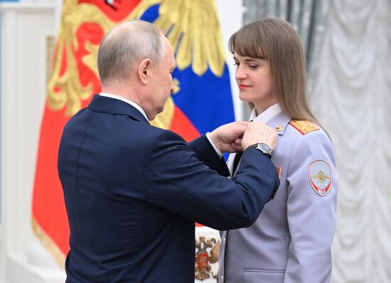 Russia Putin State Awards Presentation