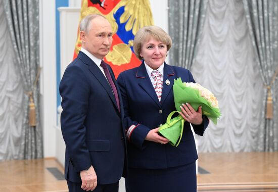 Russia Putin State Awards Presentation