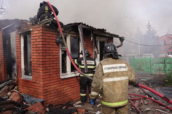 Russia Ukraine Military Operation Shelling