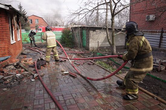 Russia Ukraine Military Operation Shelling
