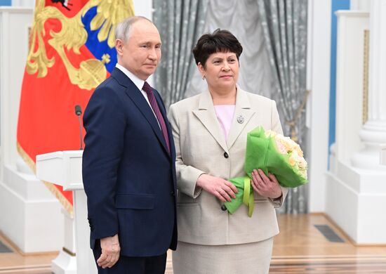 Russia Putin State Awards Presentation