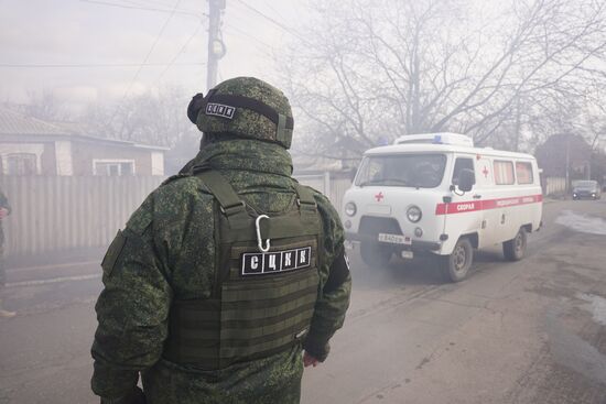 Russia Ukraine Military Operation Shelling