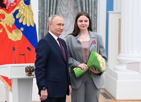 Russia Putin State Awards Presentation