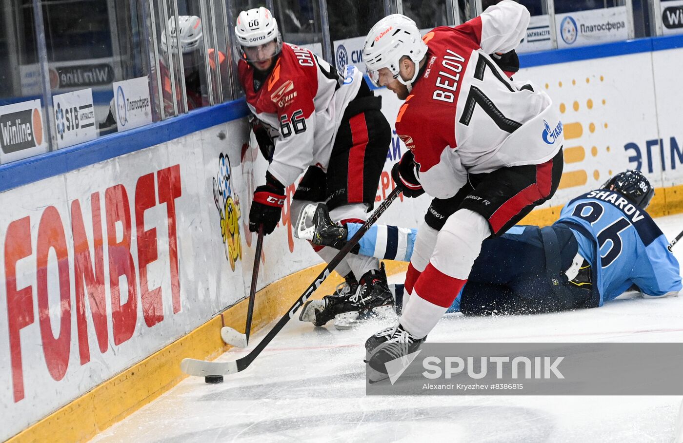 Russia Ice Hockey Kontinental League Sibir - Avangard