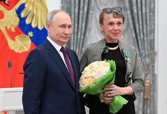 Russia Putin State Awards Presentation