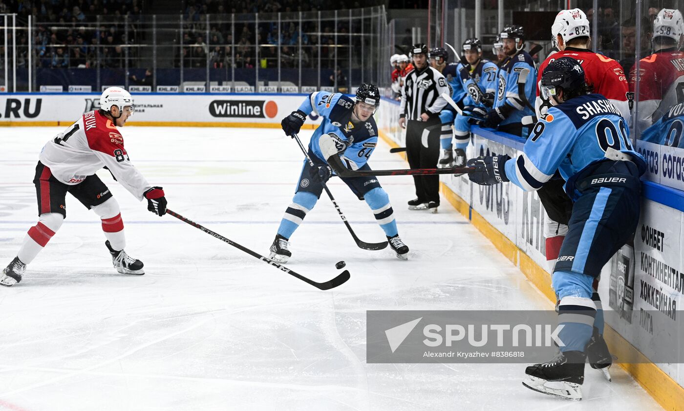 Russia Ice Hockey Kontinental League Sibir - Avangard