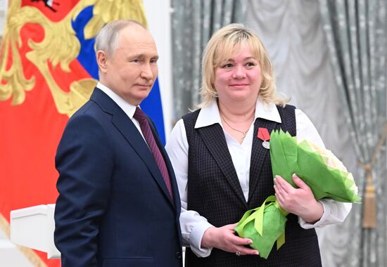 Russia Putin State Awards Presentation