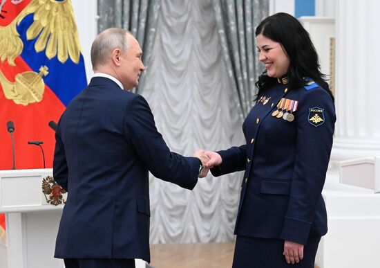 Russia Putin State Awards Presentation