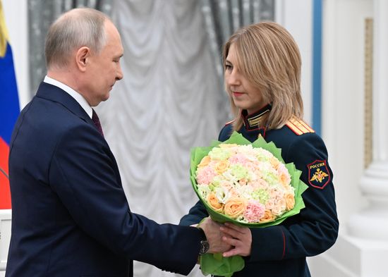 Russia Putin State Awards Presentation