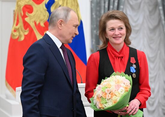 Russia Putin State Awards Presentation