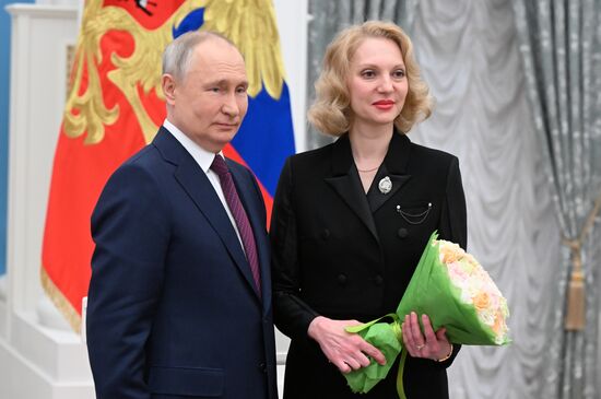 Russia Putin State Awards Presentation