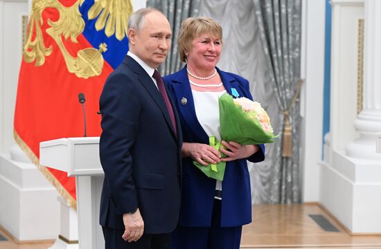 Russia Putin State Awards Presentation
