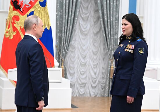 Russia Putin State Awards Presentation