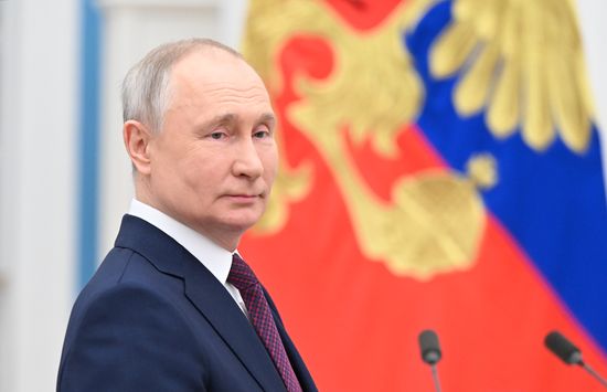 Russia Putin State Awards Presentation