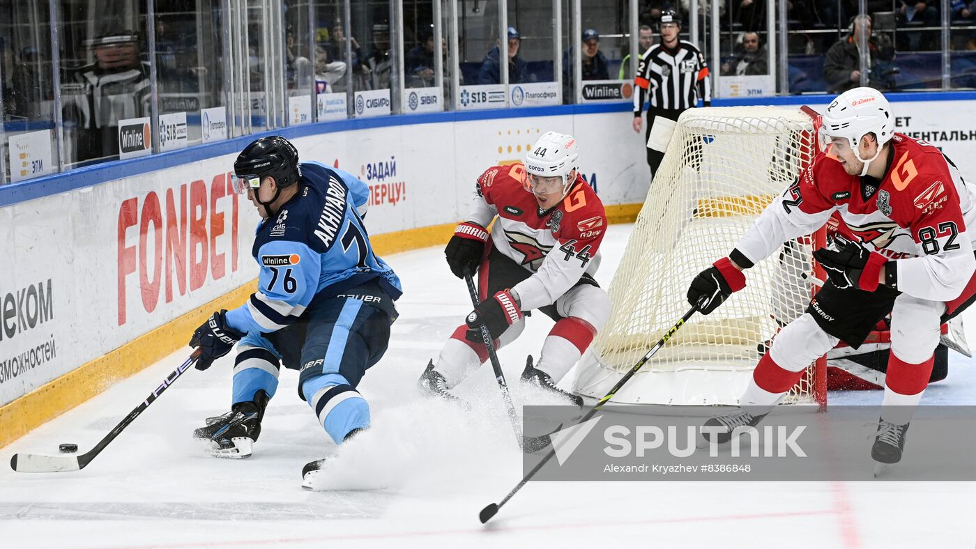 Russia Ice Hockey Kontinental League Sibir - Avangard