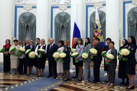 Russia Putin State Awards Presentation