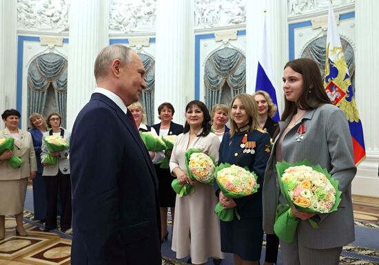 Russia Putin State Awards Presentation