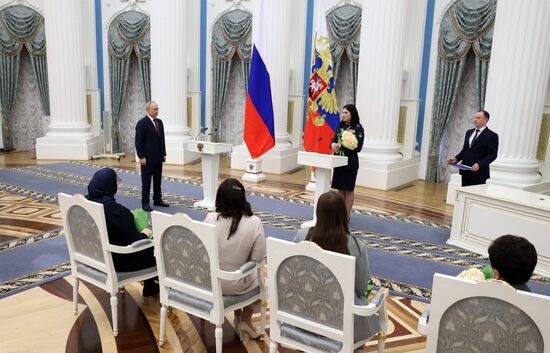 Russia Putin State Awards Presentation
