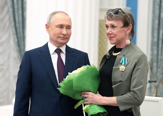 Russia Putin State Awards Presentation