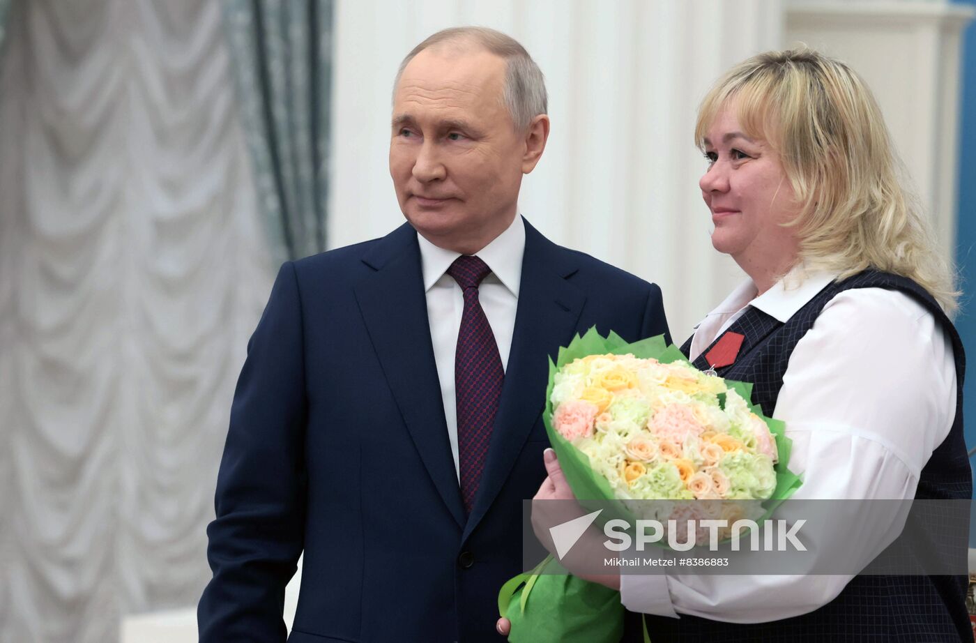 Russia Putin State Awards Presentation