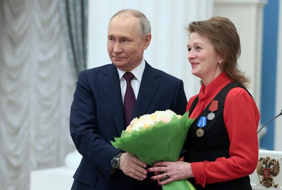 Russia Putin State Awards Presentation