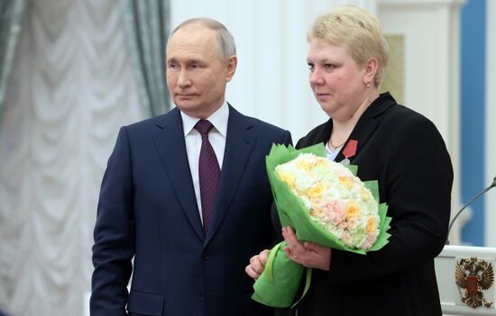 Russia Putin State Awards Presentation