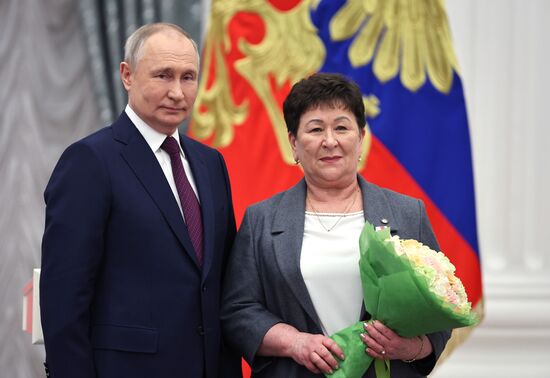 Russia Putin State Awards Presentation