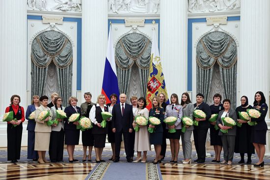 Russia Putin State Awards Presentation