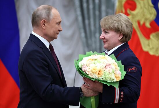 Russia Putin State Awards Presentation