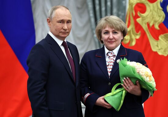 Russia Putin State Awards Presentation