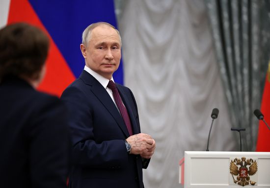 Russia Putin State Awards Presentation