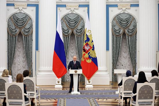 Russia Putin State Awards Presentation