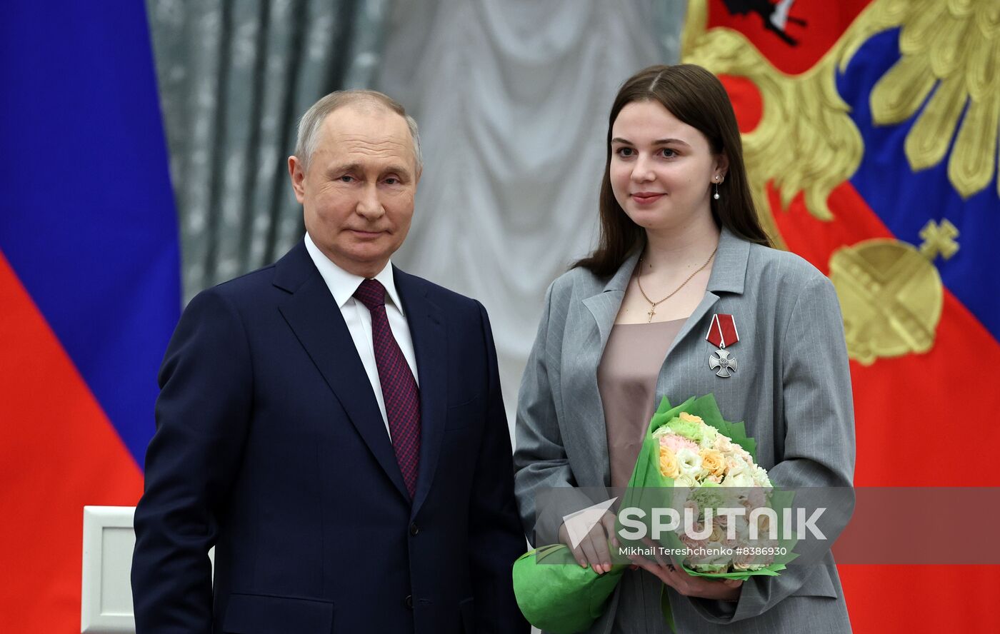 Russia Putin State Awards Presentation