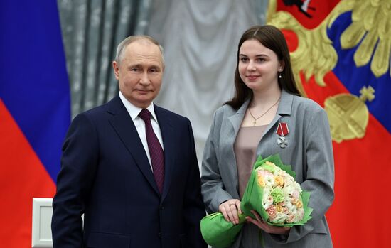 Russia Putin State Awards Presentation