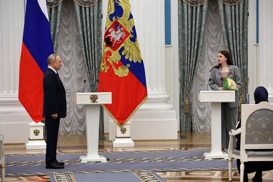 Russia Putin State Awards Presentation
