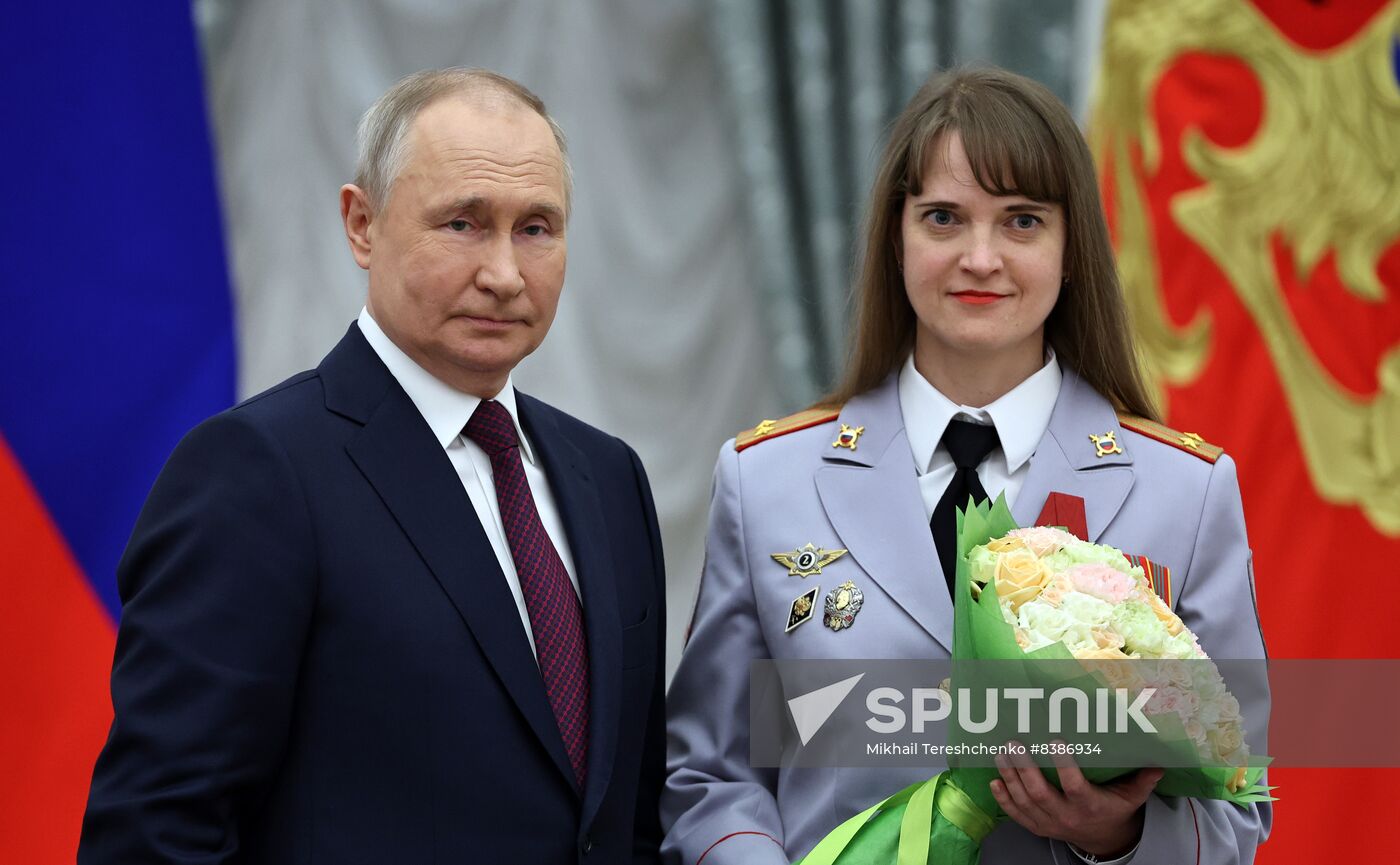 Russia Putin State Awards Presentation