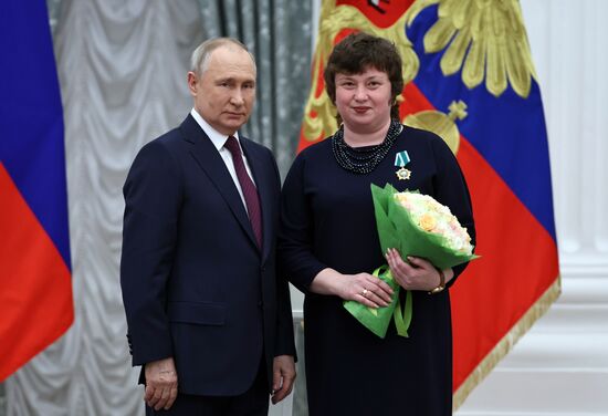 Russia Putin State Awards Presentation