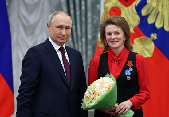 Russia Putin State Awards Presentation