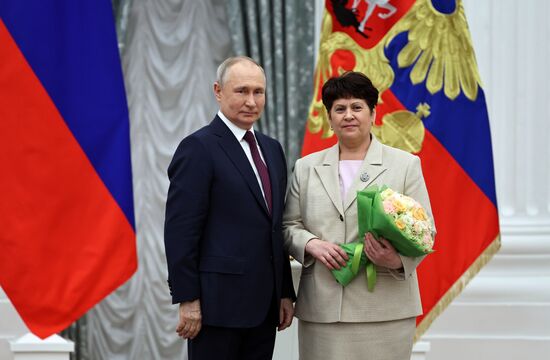 Russia Putin State Awards Presentation