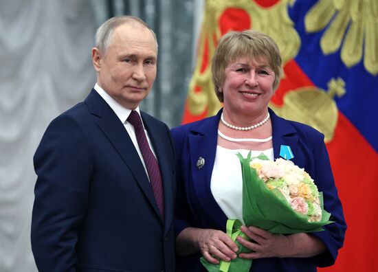 Russia Putin State Awards Presentation