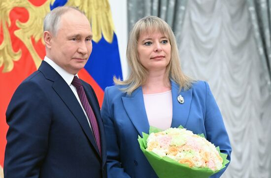Russia Putin State Awards Presentation