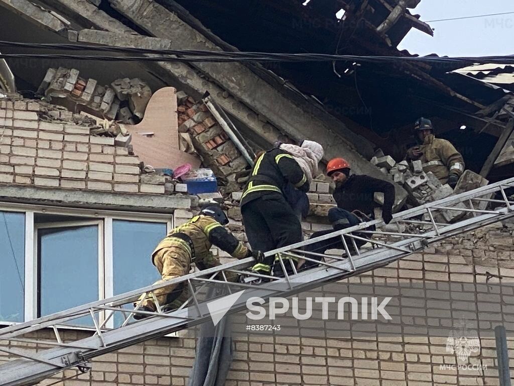 Russia Gas Explosion