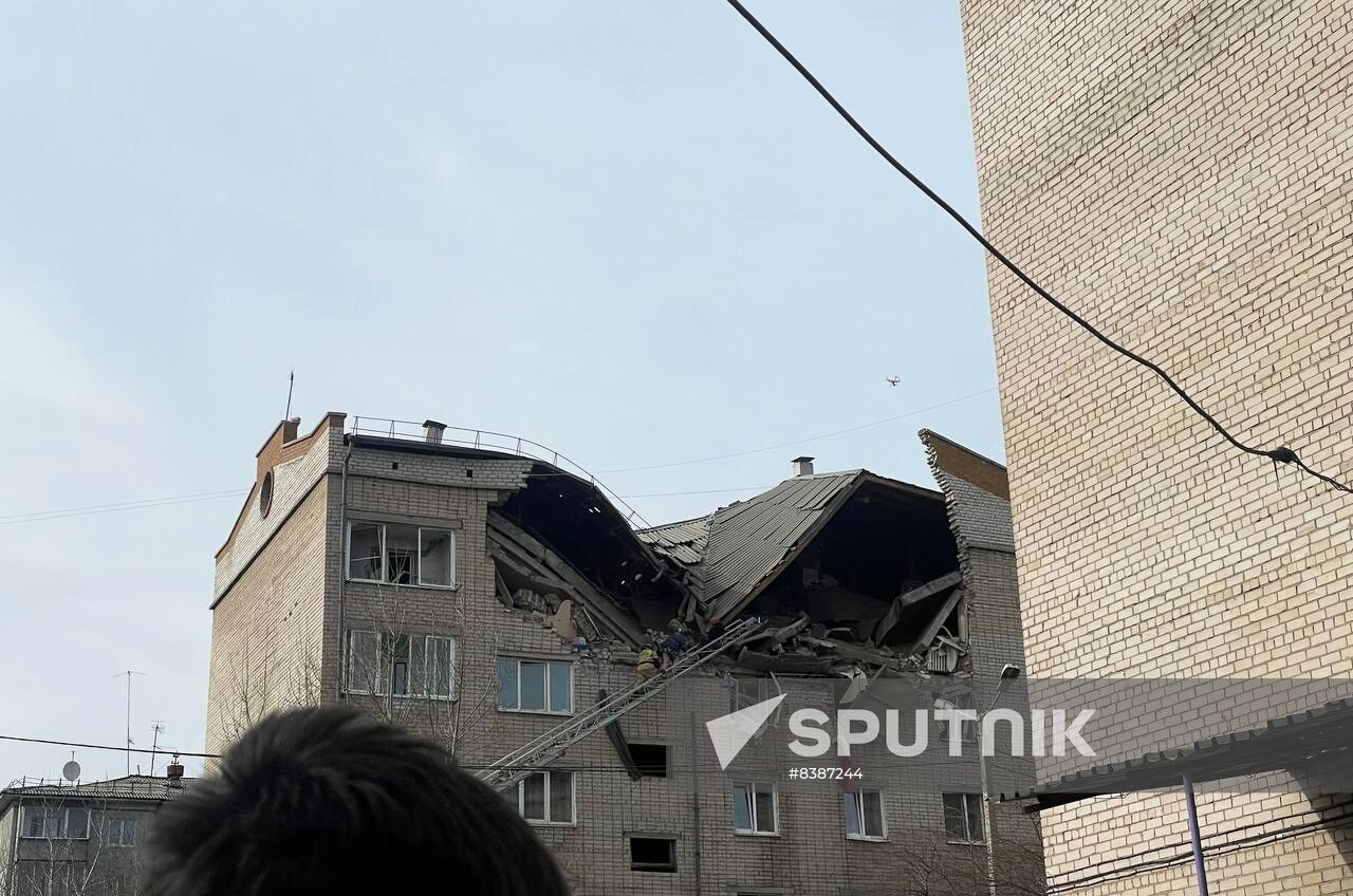 Russia Gas Explosion