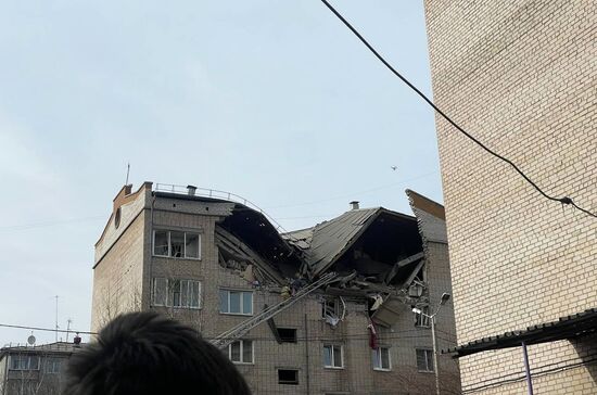 Russia Gas Explosion