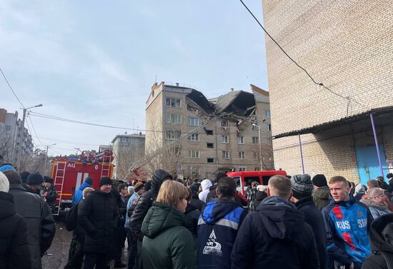 Russia Gas Explosion