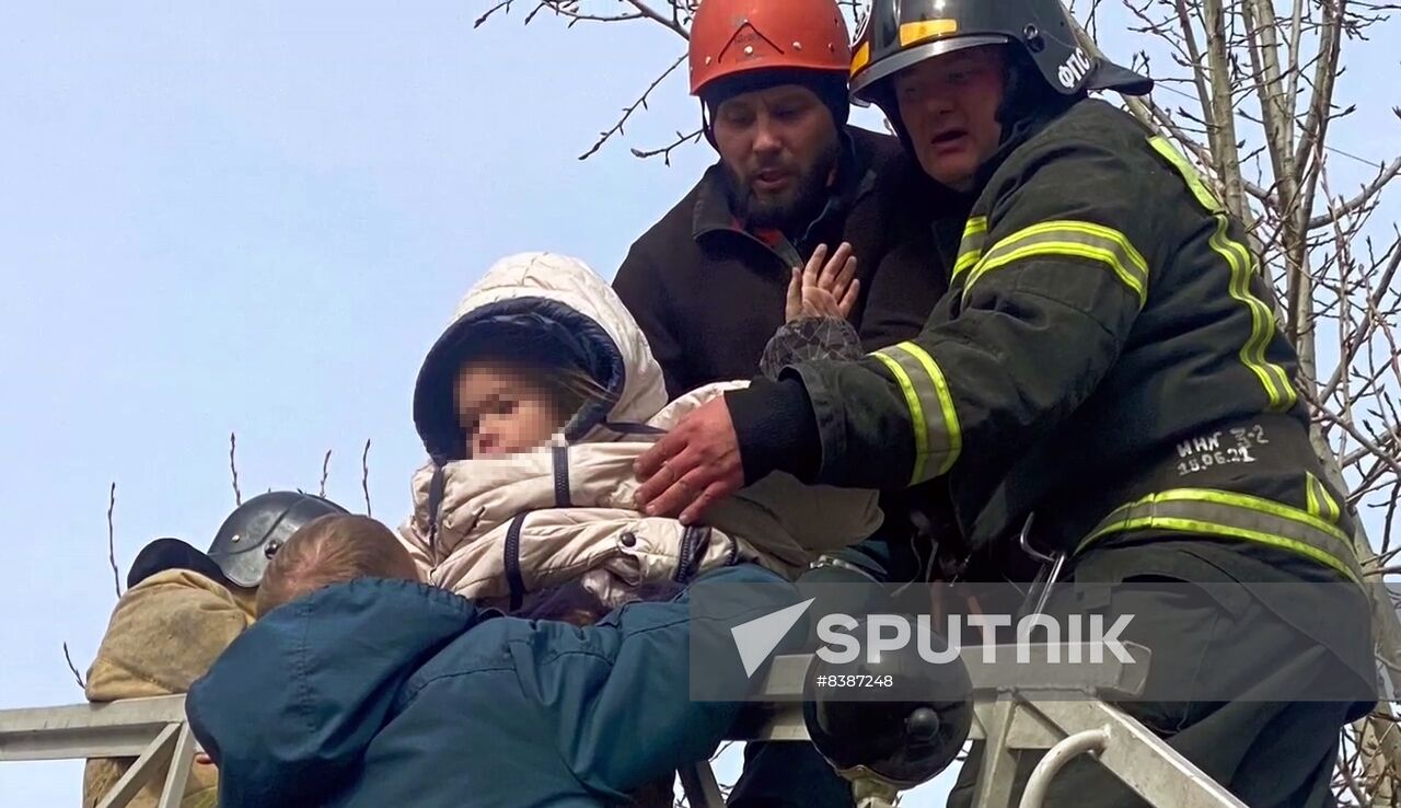 Russia Gas Explosion