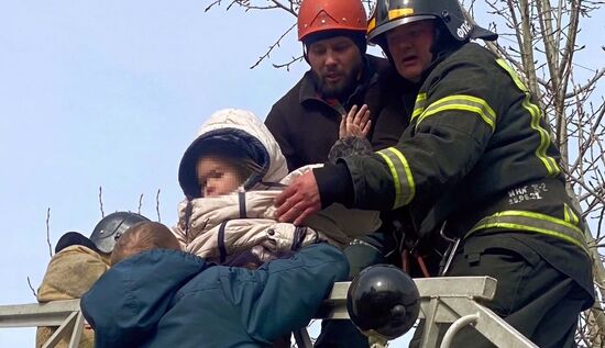 Russia Gas Explosion