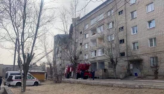 Russia Gas Explosion